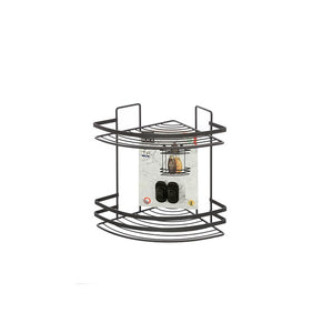 MENSOLA ANGOLARE 2 RIPIANI COVER- Nero- FERID- pezzi 1