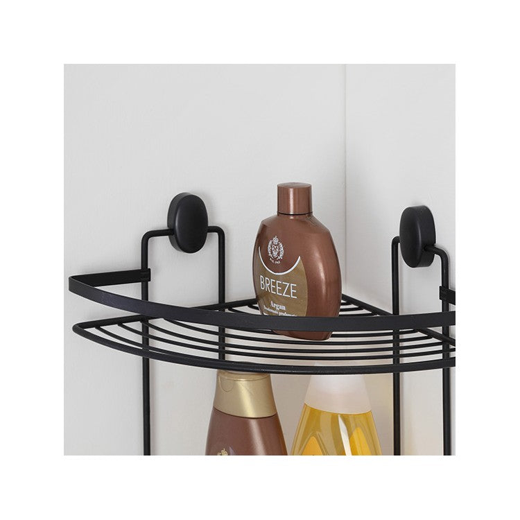 MENSOLA ANGOLARE 2 RIPIANI COVER- Nero- FERID- pezzi 1