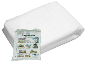 TELO DI PROTEZIONE CAPPUCCIO ANTIGELO A SACCO IN TNT cm. 80x100  pz. 5