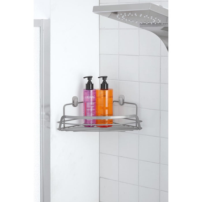 MENSOLA ANGOLARE 1 RIPIANO- Cromo-Satinato- FERID- pezzi 1