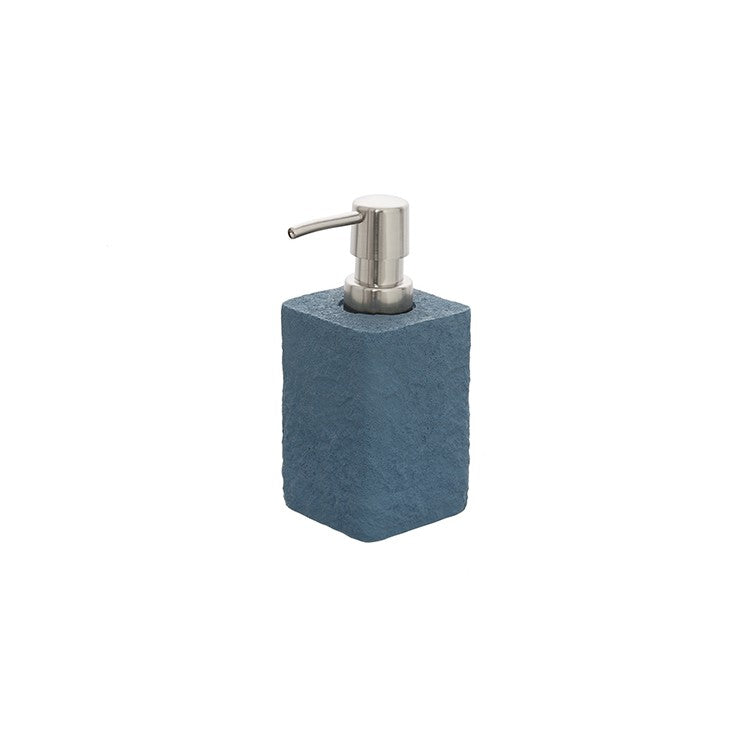 DISPENSER SAPONE SABBIA- Blu pastello 7x7xH.15 cm- FERID- pezzi 1