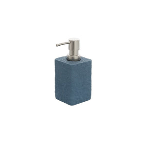 DISPENSER SAPONE SABBIA- Blu pastello 7x7xH.15 cm- FERID- pezzi 1