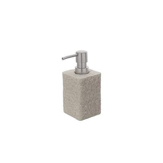 DISPENSER SAPONE SABBIA- Beige  7x7xH.15 cm- FERID- pezzi 1