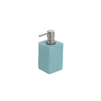 DISPENSER SAPONE SABBIA- Acqua marina 7x7xH.15 cm- FERID- pezzi 1
