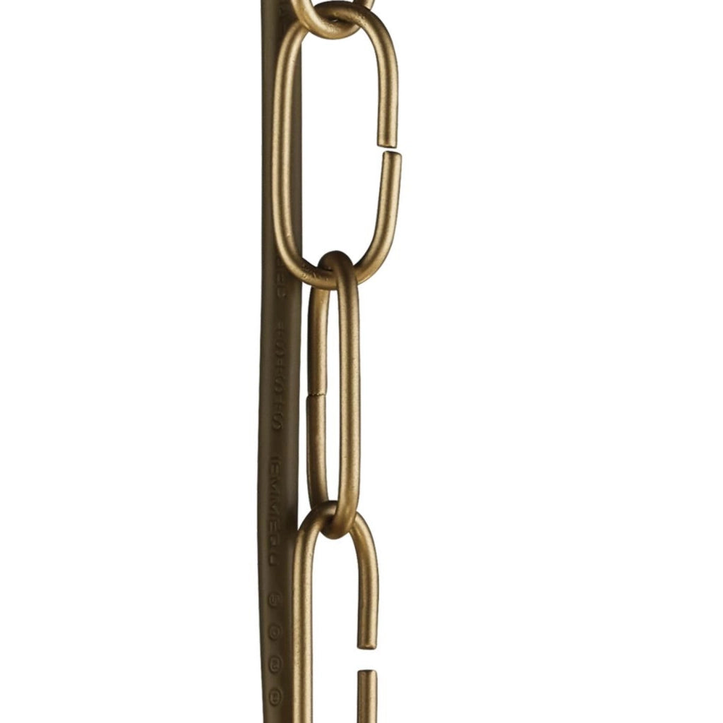 Lampadario Industrial-Nordico Rete Acciaio Oro 3 Luci E27