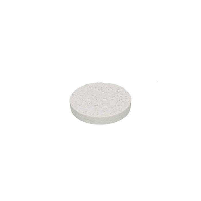 PORTA SAPONE ARIZONA- Bianco Diam. 10 x H.2 cm- FERID- pezzi 1