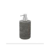 DISPENSER SAPONE ARIZONA- Grigio Diam. 8 x H.18 cm- FERID- pezzi 1