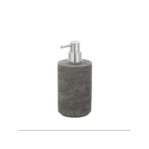 DISPENSER SAPONE ARIZONA- Grigio Diam. 8 x H.18 cm- FERID- pezzi 1