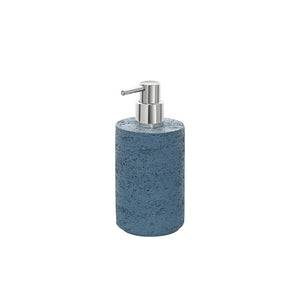 DISPENSER SAPONE ARIZONA- Blu pastello Diam. 8 x H.18 cm- FERID- pezzi 1