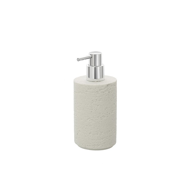 DISPENSER SAPONE ARIZONA- Bianco Diam. 8 x H.18 cm- FERID- pezzi 1