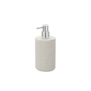 DISPENSER SAPONE ARIZONA- Bianco Diam. 8 x H.18 cm- FERID- pezzi 1