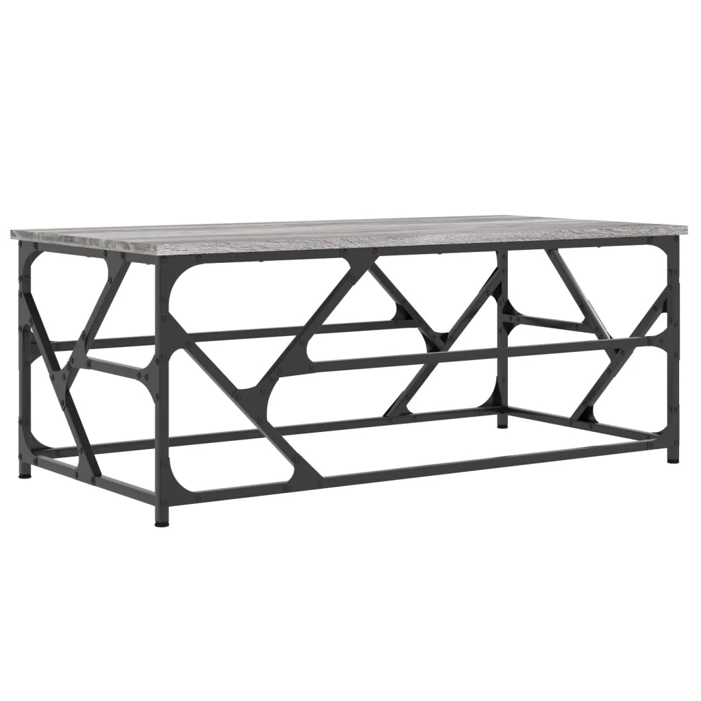 Tavolino da salotto | Tavolino da caff¨¨ | Tavolino da Soggiorno grigio sonoma 100x50x40cm Legno Multistrato