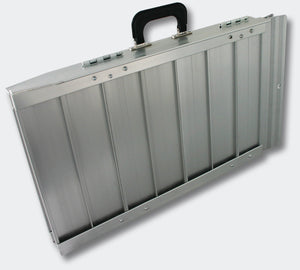 Rampa per valigia per sedia a rotelle pieghevole in alluminio 120 cm 270 kg massimo 3416020