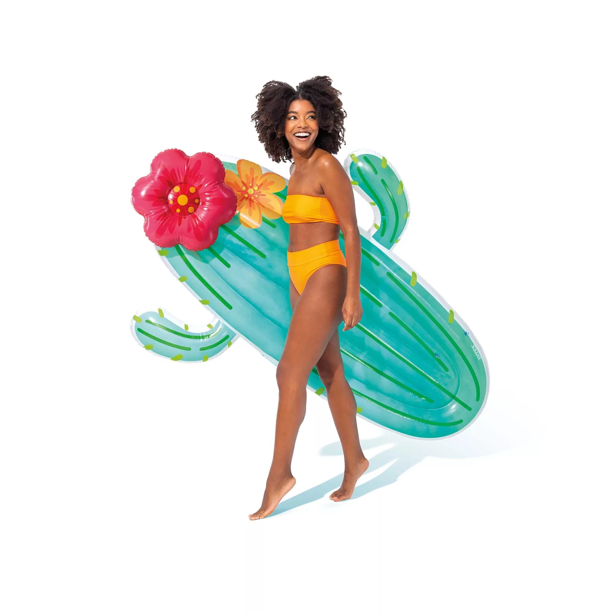 MATERASSINO GONFIABILE 'CACTUS' cm 185 x 140  - INTEX