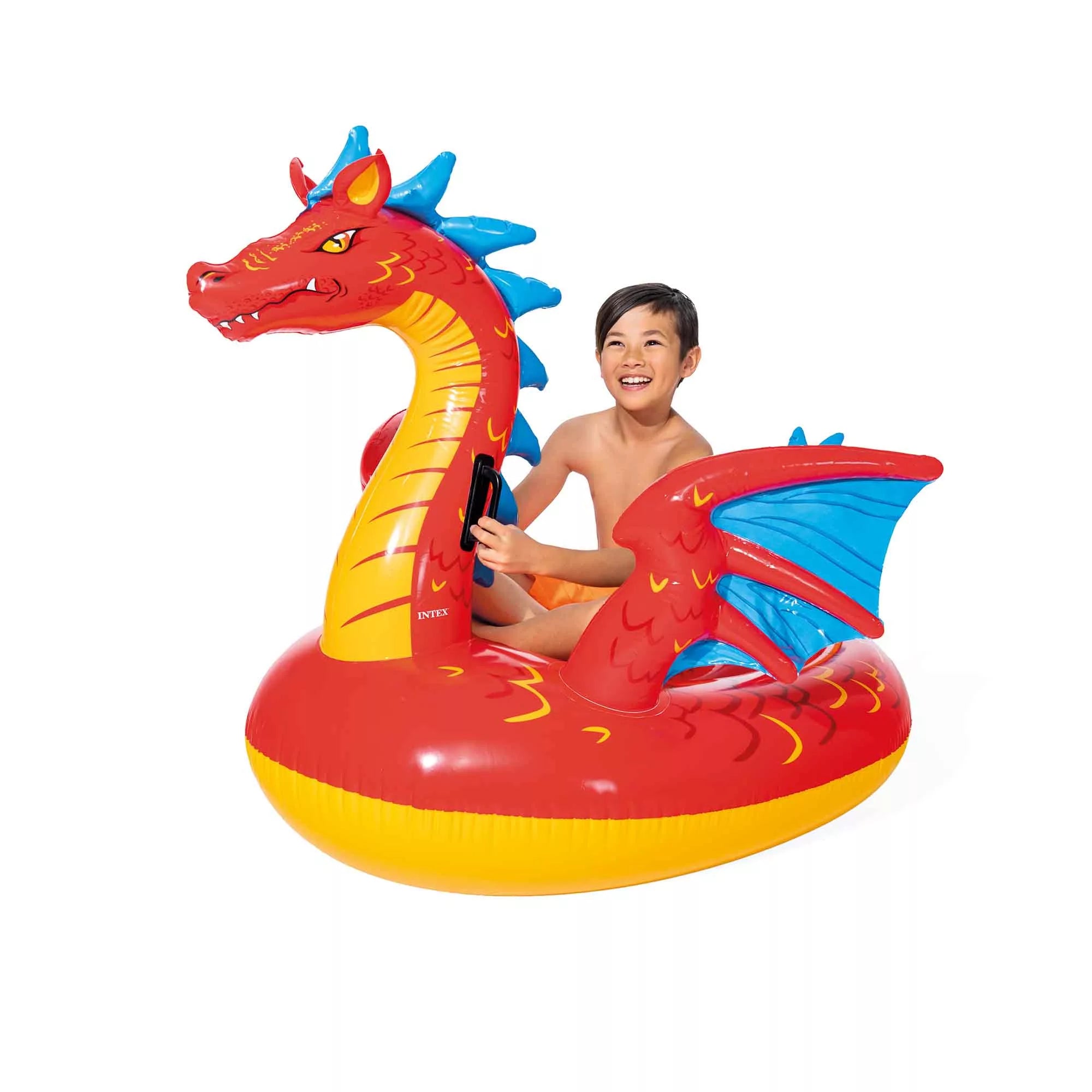CAVALCABILE GONFIABILE 'DRAGONE' cm. 198 x 173  - INTEX