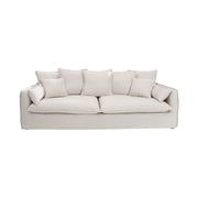 Divano KALIA a destra - Bianco - 4 posti - Design contemporaneo