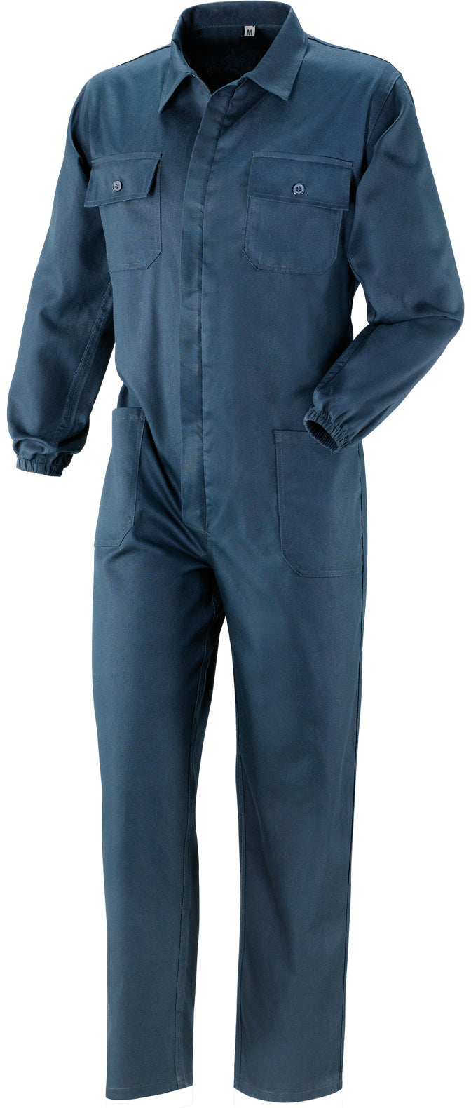 TUTA CON CERNIERA 100% COTONE Col. Blu  Tg. 48