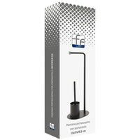 PIANTANA COLONNA PORTA SCOPINO BASE OVALE- Nero- FERID- pezzi 1