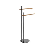 PIANTANA PORTASCIUGAMANI BRACCI BAMBOO- Nera bracci bamboo- FERID- pezzi 1