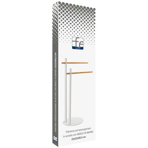 PIANTANA PORTASCIUGAMANI BRACCI BAMBOO- Bianca bracci bamboo- FERID- pezzi 1