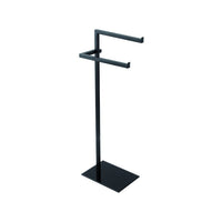 PIANTANA PORTASCIUGAMANI CON BASE VETRO COLOR- Nera- FERID- pezzi 1