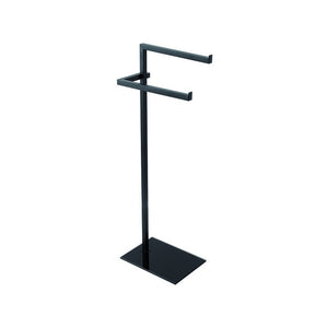 PIANTANA PORTASCIUGAMANI CON BASE VETRO COLOR- Nera- FERID- pezzi 1