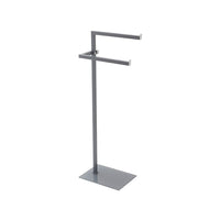 PIANTANA PORTASCIUGAMANI CON BASE VETRO COLOR- Griglia- FERID- pezzi 1