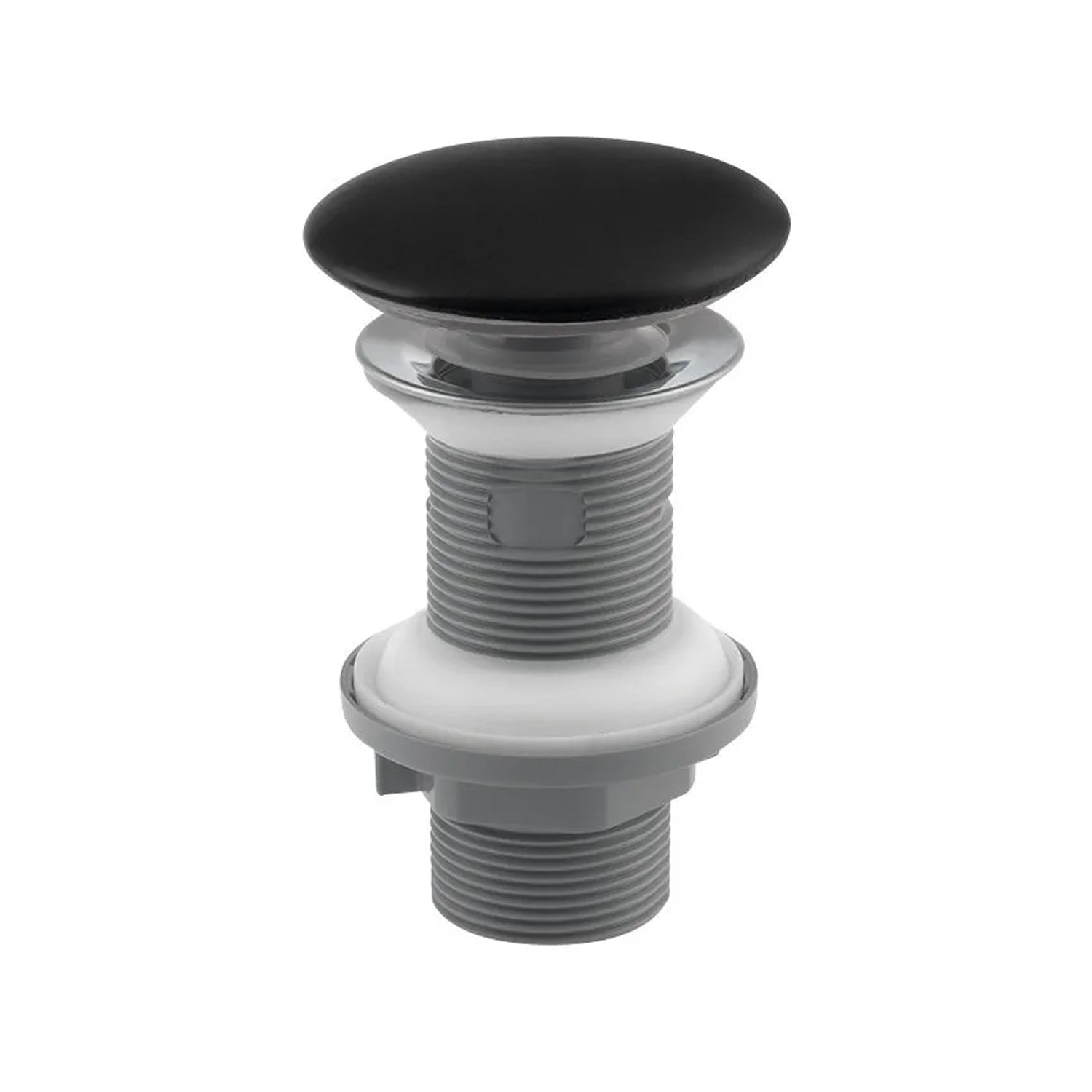 PILETTA CLICK-CLACK INFINITY SENZA TROPPOPIENO- Nero opaco- NYMO- pezzi 1