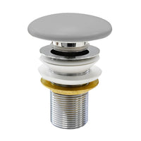 PILETTA CLICK-CLACK INFINITY SENZA TROPPOPIENO- Grigio pietra opaco- NYMO- pezzi 1