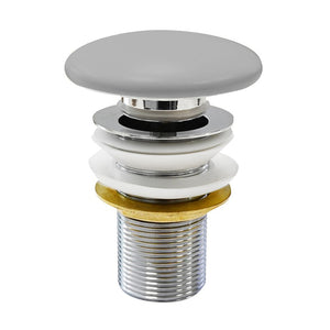 PILETTA CLICK-CLACK INFINITY SENZA TROPPOPIENO- Grigio pietra opaco- NYMO- pezzi 1