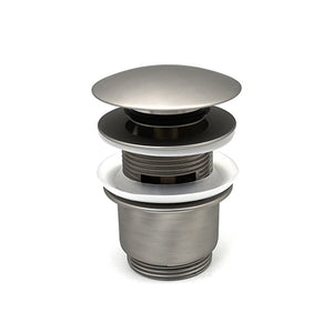 PILETTA CLICK-CLACK SENZA TROPPO PIENO- Nichel Spazzolato Opaco- RERU- pezzi 1