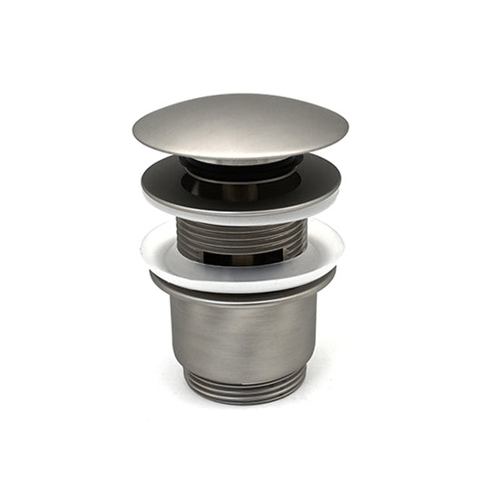 PILETTA CLICK-CLACK SENZA TROPPO PIENO- Nichel Spazzolato Opaco- RERU- pezzi 1