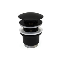 PILETTA CLICK-CLACK SENZA TROPPO PIENO- Nero Opaco- RERU- pezzi 1