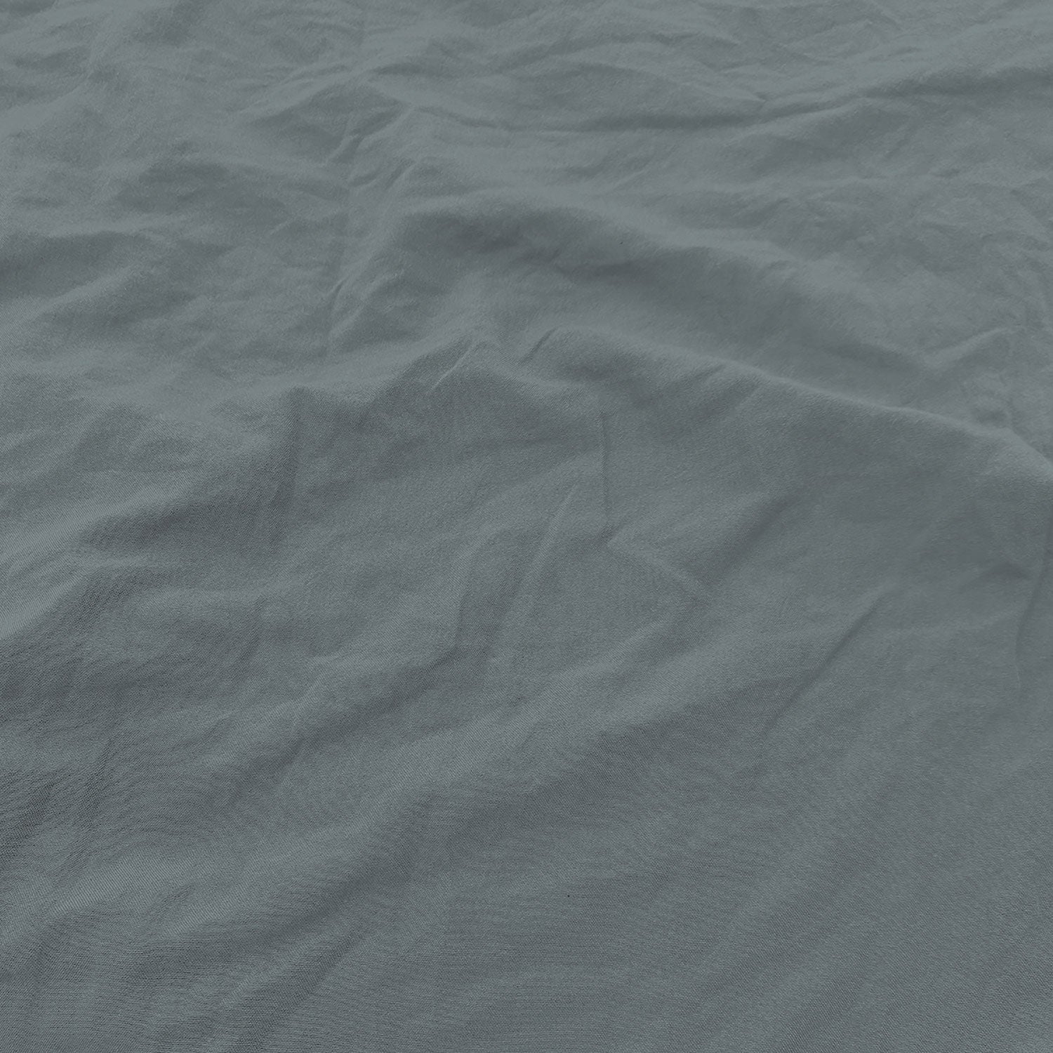 Copripiumino Matrimoniale con Sacco e Federe Linea Water Washed Grigio Chiaro