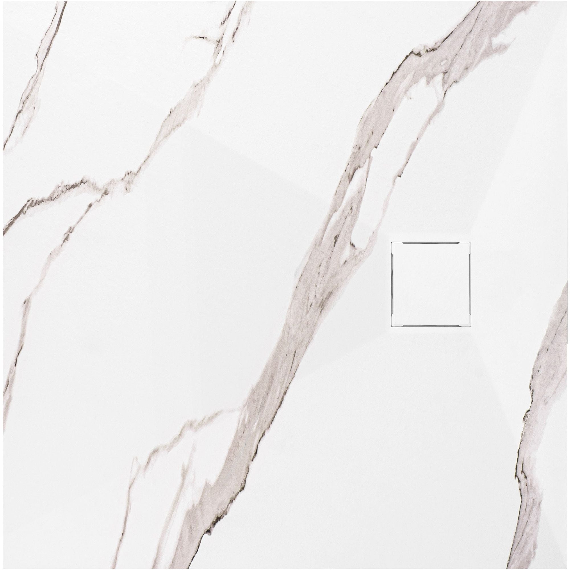Piatto Doccia Magnum Carrara White 90x90