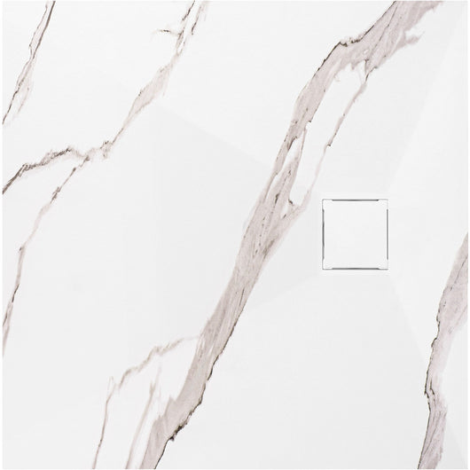 Piatto Doccia Magnum Carrara White 90x90