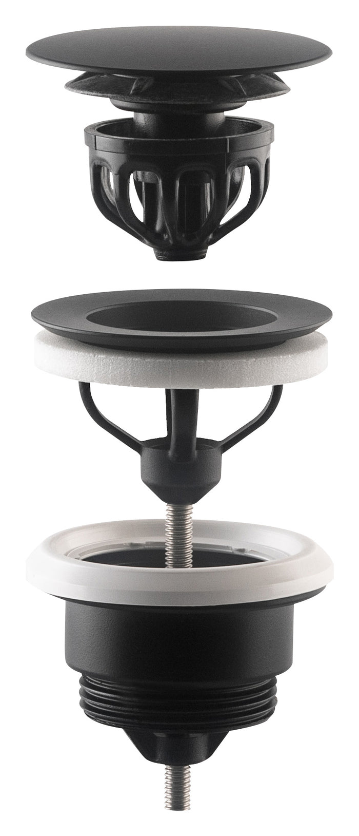 PILETTA UNIVERSALE TEA 63X11/4- D. 63 x 11/4 Nero Opaca- TEA- pezzi 1