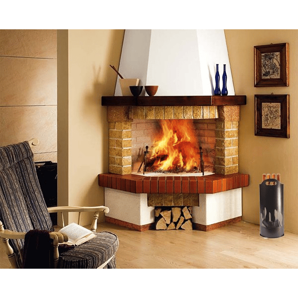 GRUPPO CAMINO 'FIAMMA' Ø cm 25x60h - MADE IN ITALY