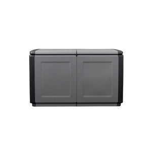 BAULE PORTATUTTO cm  96 x 53 x H 57 - GRIGIO/NERO  - ARTPLAST