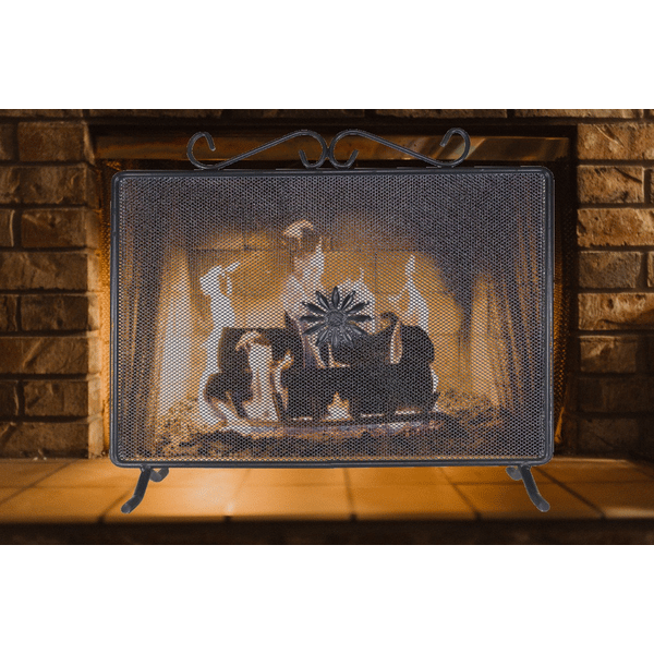 PARASCINTILLE FISSO DIRITTO cm 60x50h - MADE IN ITALY