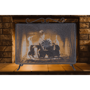 PARASCINTILLE FISSO DIRITTO cm 60x50h - MADE IN ITALY