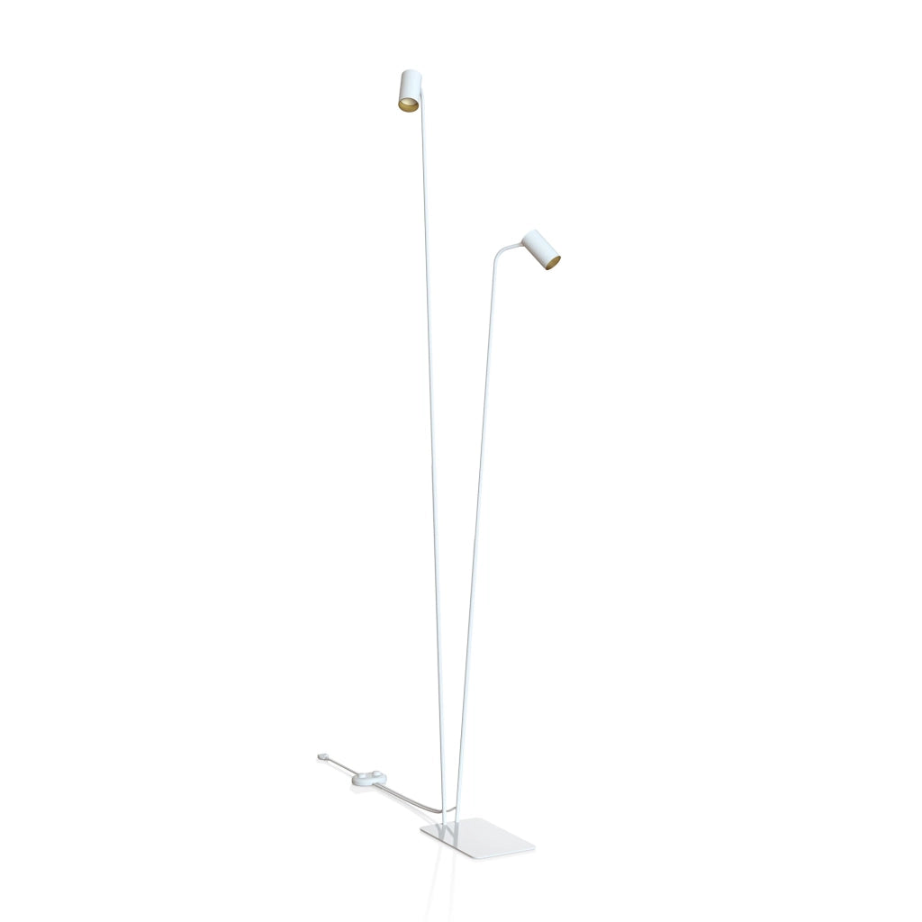 Lampada da terra Nowodvorski MONO 7715 bianca 2xGU10
