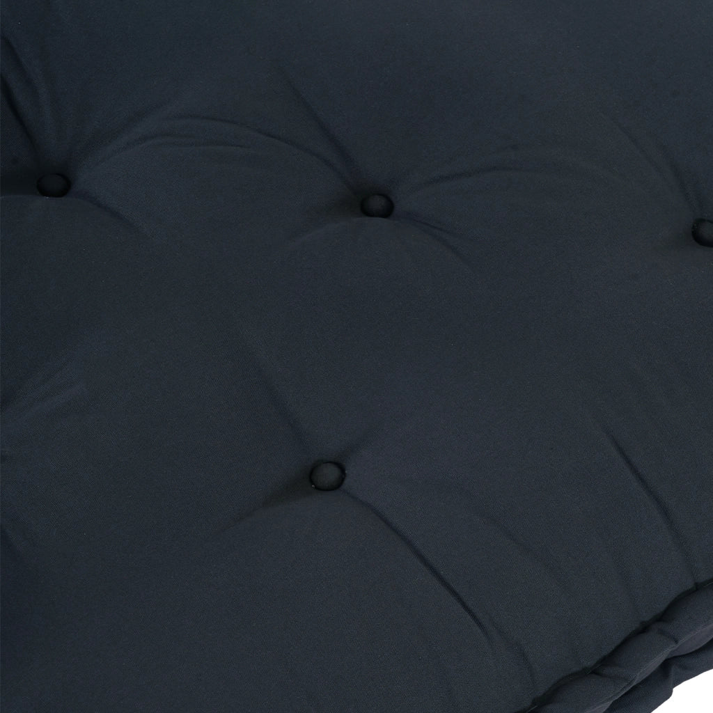 Cuscino per sofa in pallet antracite in tessuto