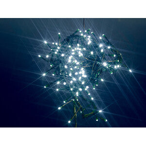 CATENA LUMINOSA A BATTERIA  60 LED C/GIOC BIA FREDDO- 1,0 pz