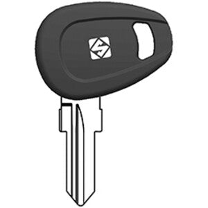 SILCA GIV3RP CHIAVE AUTO TESTA PLASTICA OTTONE- 5,0 pz