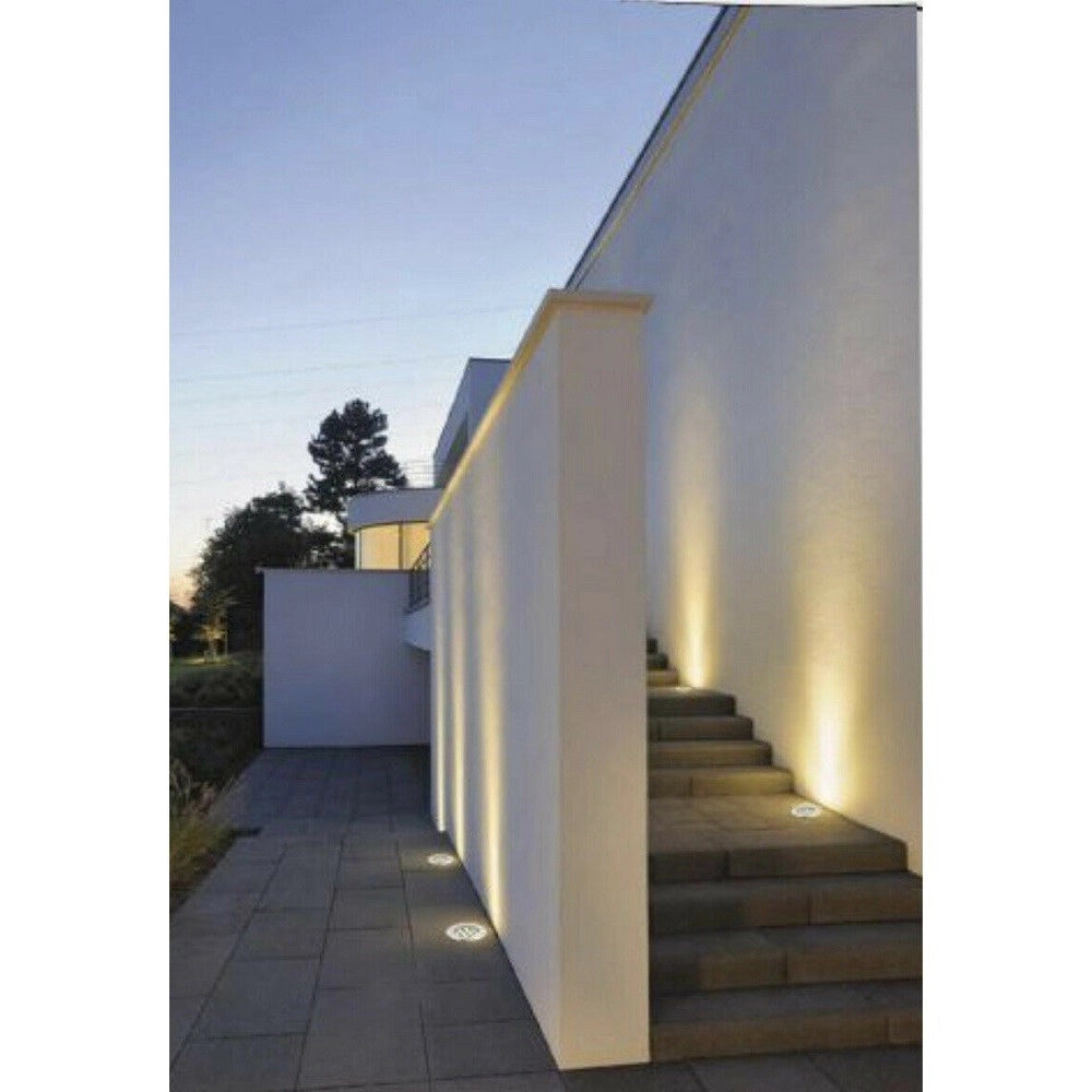 Trade Shop - Faretto Incasso 7 W Calpestabile Segnapasso Ip67 Luce 6500k 3000k 4000k Es08-7 -