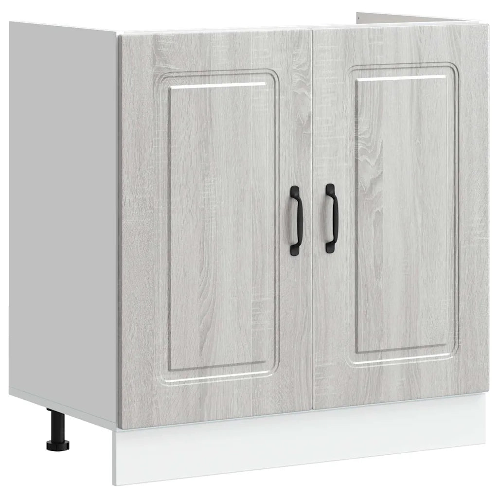 Mobile da cucina Kalmar Grigio Sonoma 80 x 46 x 81,5 cm 3315007