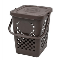 PATTUMIERA ECOPLUS FORATA 10 lt - cm 24x25,5x29,5h