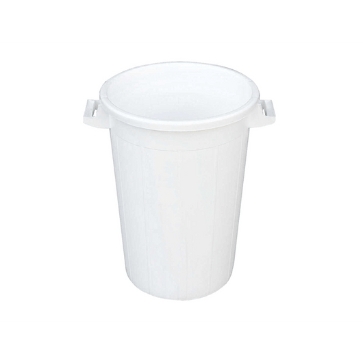 BIDONE PER RIFIUTI BIANCO 50 lt - Ø 44x45h