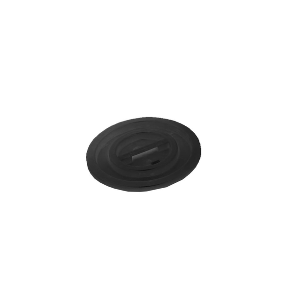 COPERCHIO PER BIDONE PER RIFIUTI NERO 50 lt